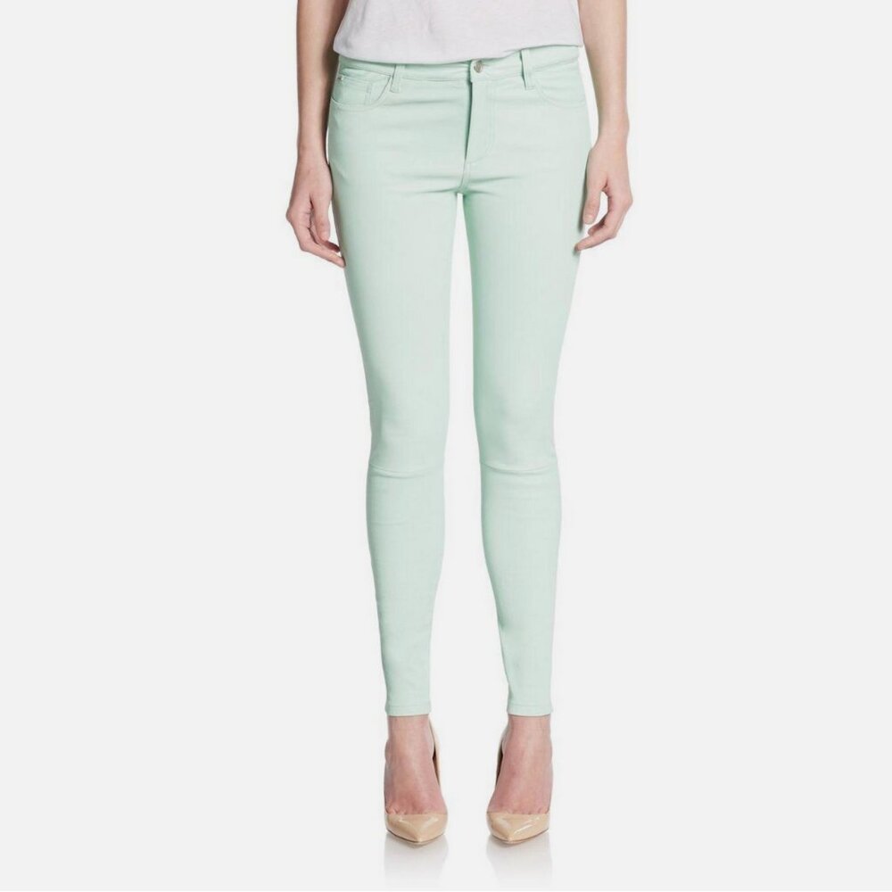 Joe's Jeans The Skinny Ankle Leather Pants